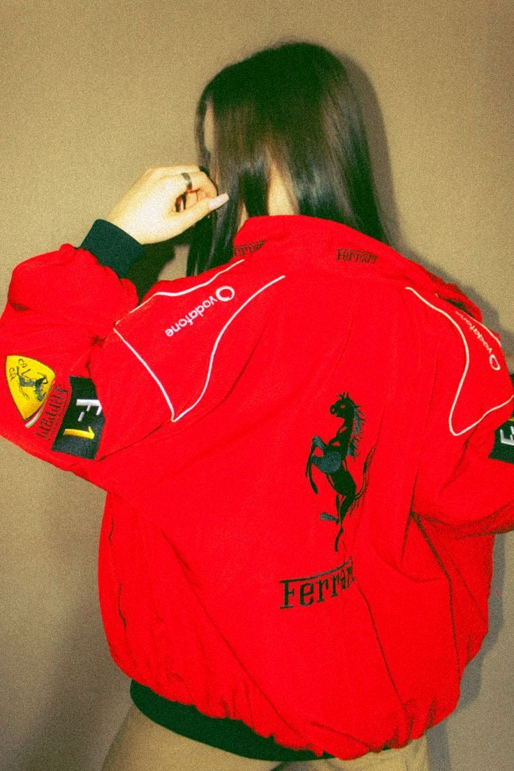 Red Ferrari Scuderia Jacket | Ultra-Limited | SLIKDRIP® F1 Edition
