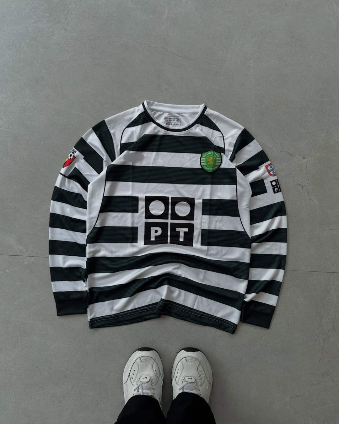 2001-03 Sporting Lisbon Cristiano Ronaldo Full Sleeve Jersey | Retro Collection