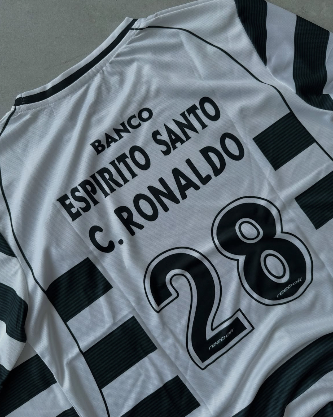 2001-03 Sporting Lisbon Cristiano Ronaldo Full Sleeve Jersey | Retro Collection