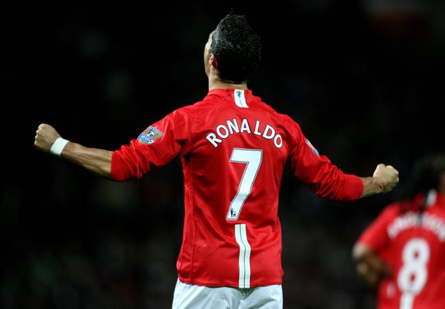 Manchester united Cristiano Ronaldo 2007- 08 Home Full sleeve RED Jersey | Retro Collection