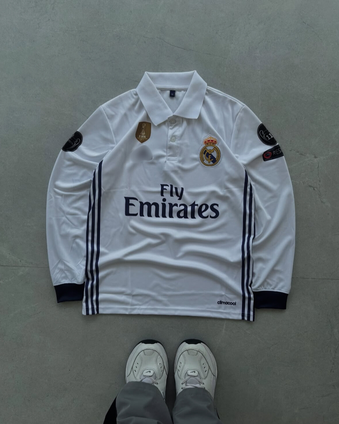 Cristiano Ronaldo 2016-17 Home Full Sleeve Collar Jersey