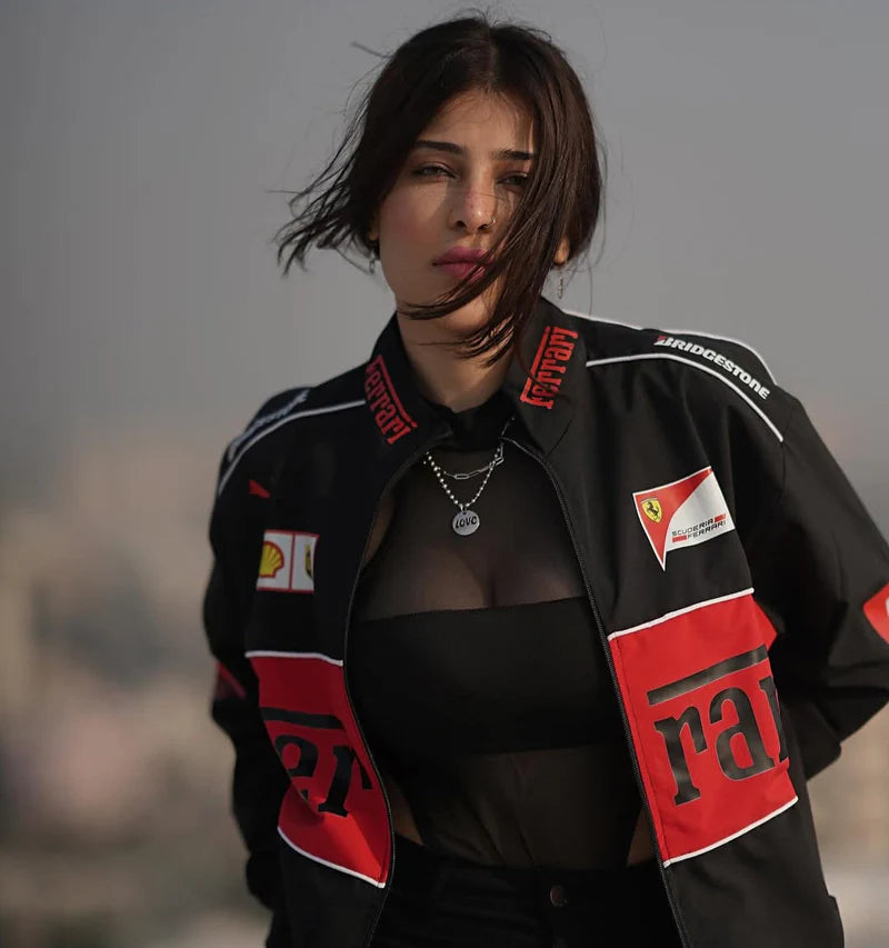 Black Ferrari Jacket | Ultra-Limited | SLIKDRIP® Midnight Control Edition