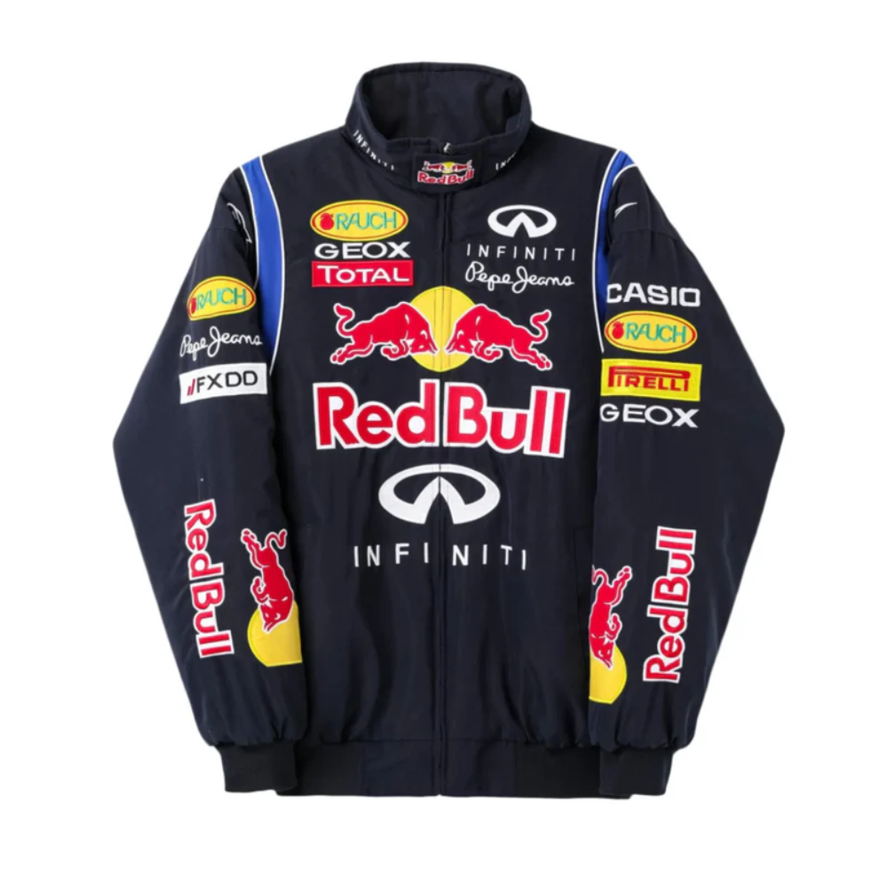 Red Bull Racing Jacket – NAVY BLUE | Ultra-Limited | SLIKDRIP® F1 Edition