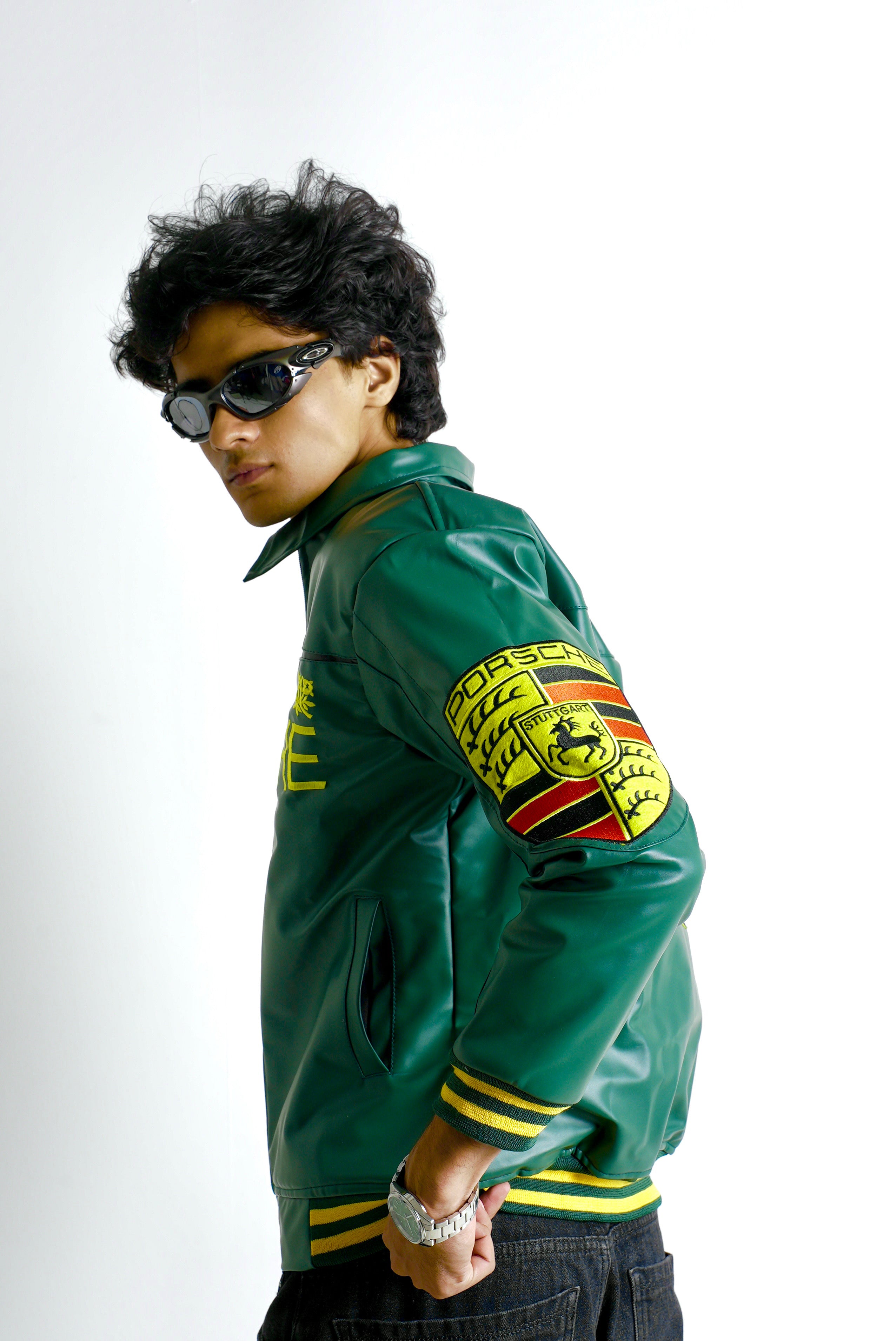 Porsche Legacy Leather Jacket | SLIKDRIP® Limited Drop