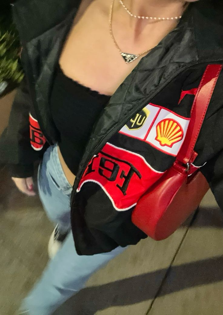 Ferrari Scuderia Puffer Jacket | Stealth Black Race Edition