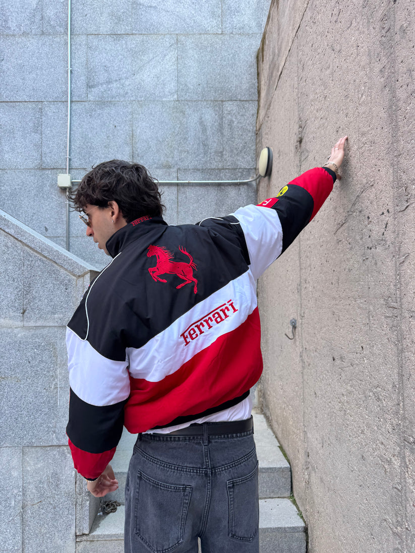 Tri-Color Ferrari Jacket | Ultra-Limited | SLIKDRIP® Race Edition