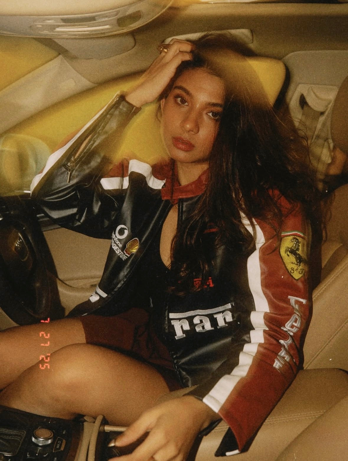 Ferrari Maroon Leather Jacket – SLIKDRIP® Limited Drop