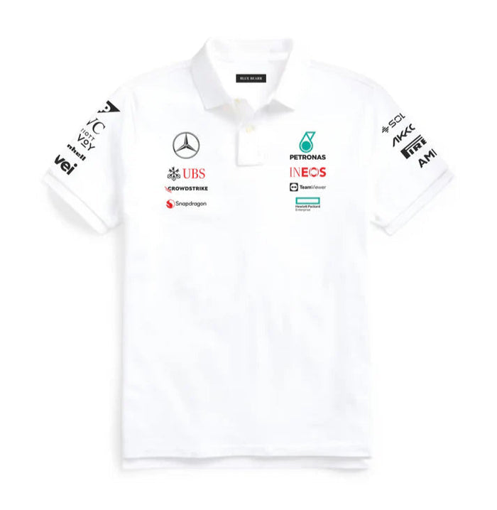 F1 x AMG Petronas POLO T-shirt | White