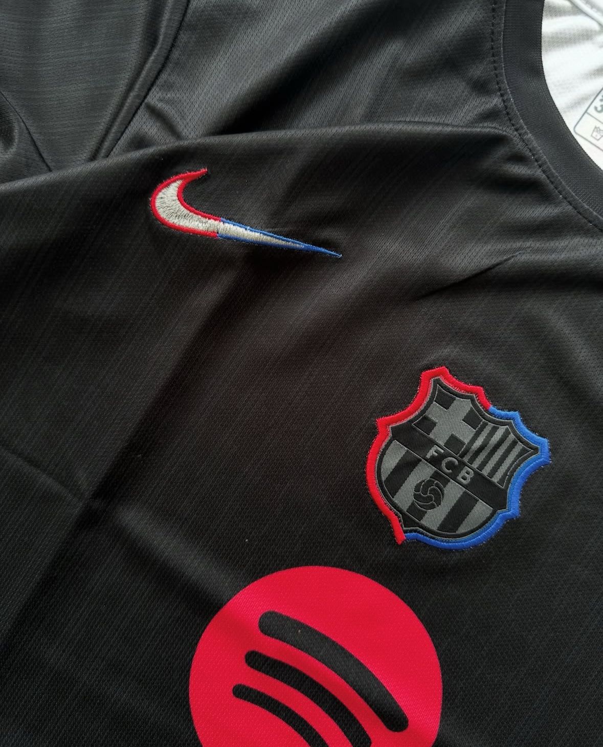 Fc Barcelona 2024-25 Away Jersey | FULL Sleeve| Black