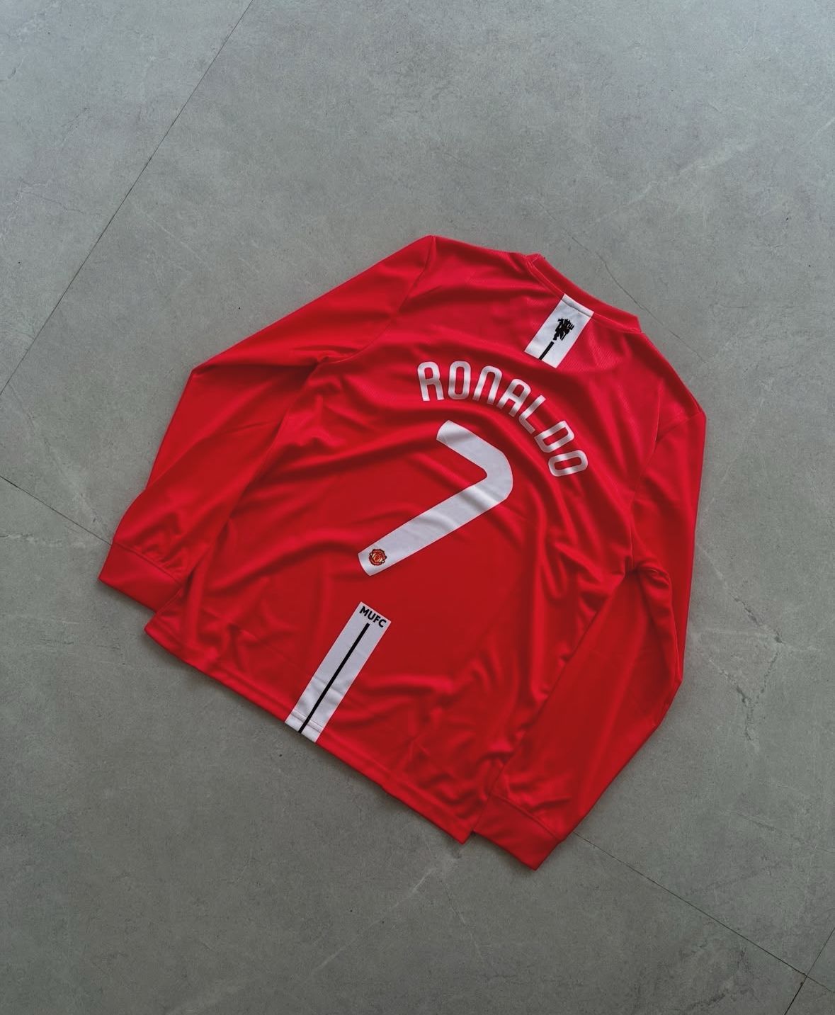 Manchester united Cristiano Ronaldo 2007- 08 Home Full sleeve RED Jersey | Retro Collection