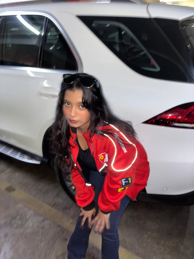 Red Ferrari Scuderia Jacket | Ultra-Limited | SLIKDRIP® Street Edition