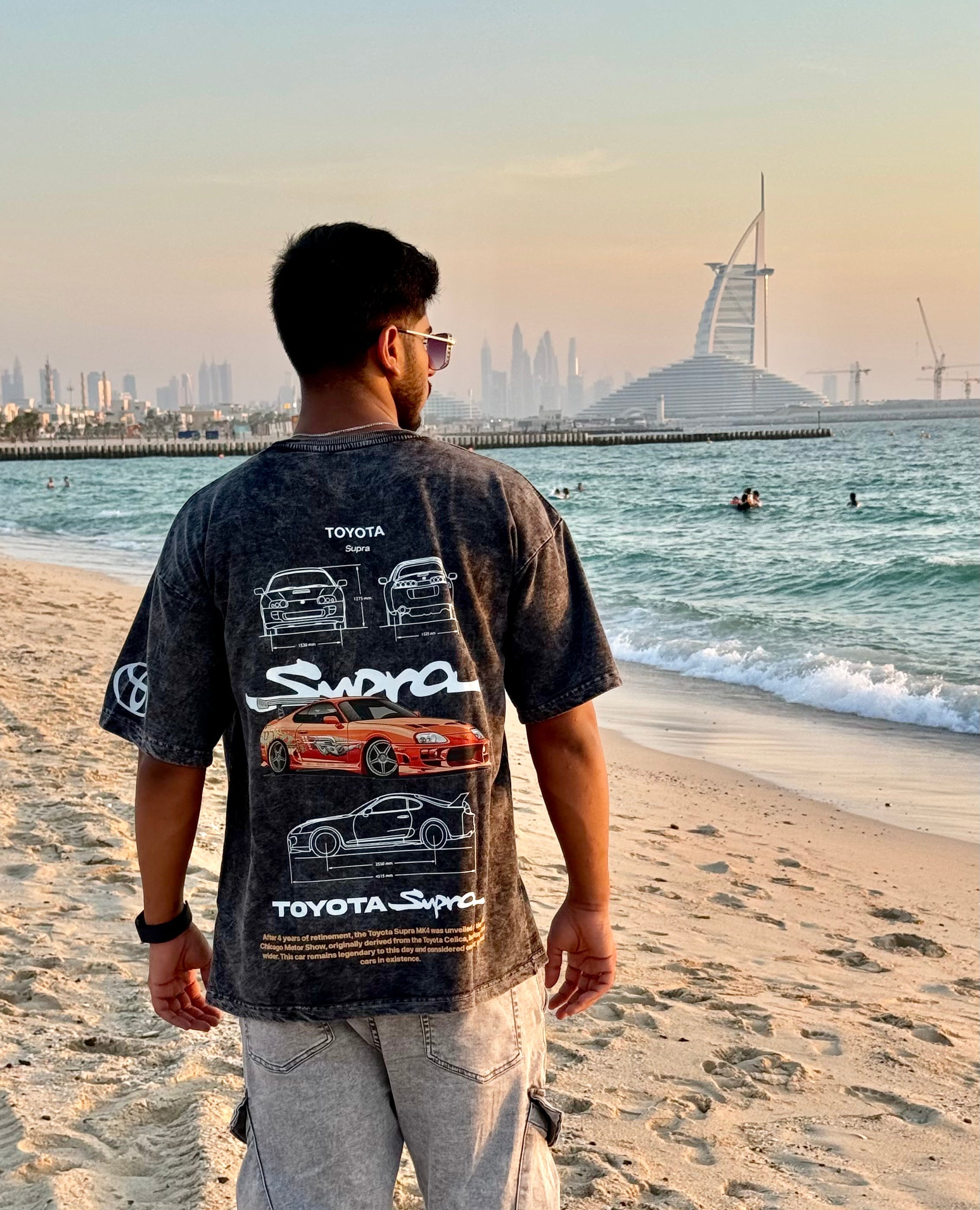 Special offer! Oversized Toyota Supra T-shirt