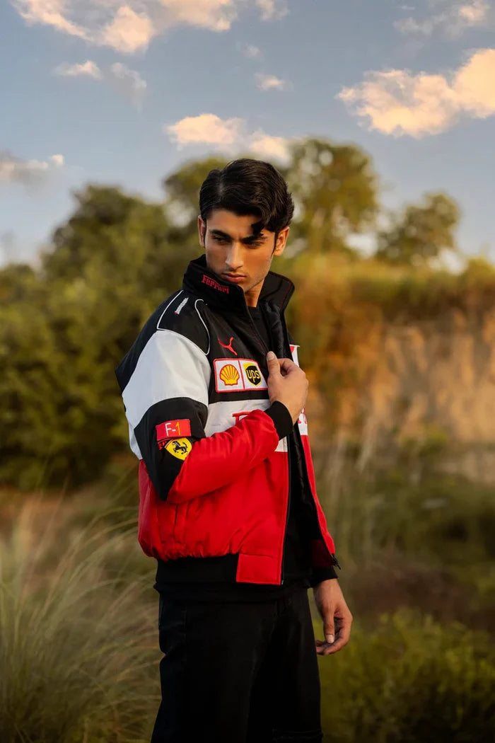 Tri-Color Ferrari Jacket | Ultra-Limited | SLIKDRIP® Race Edition