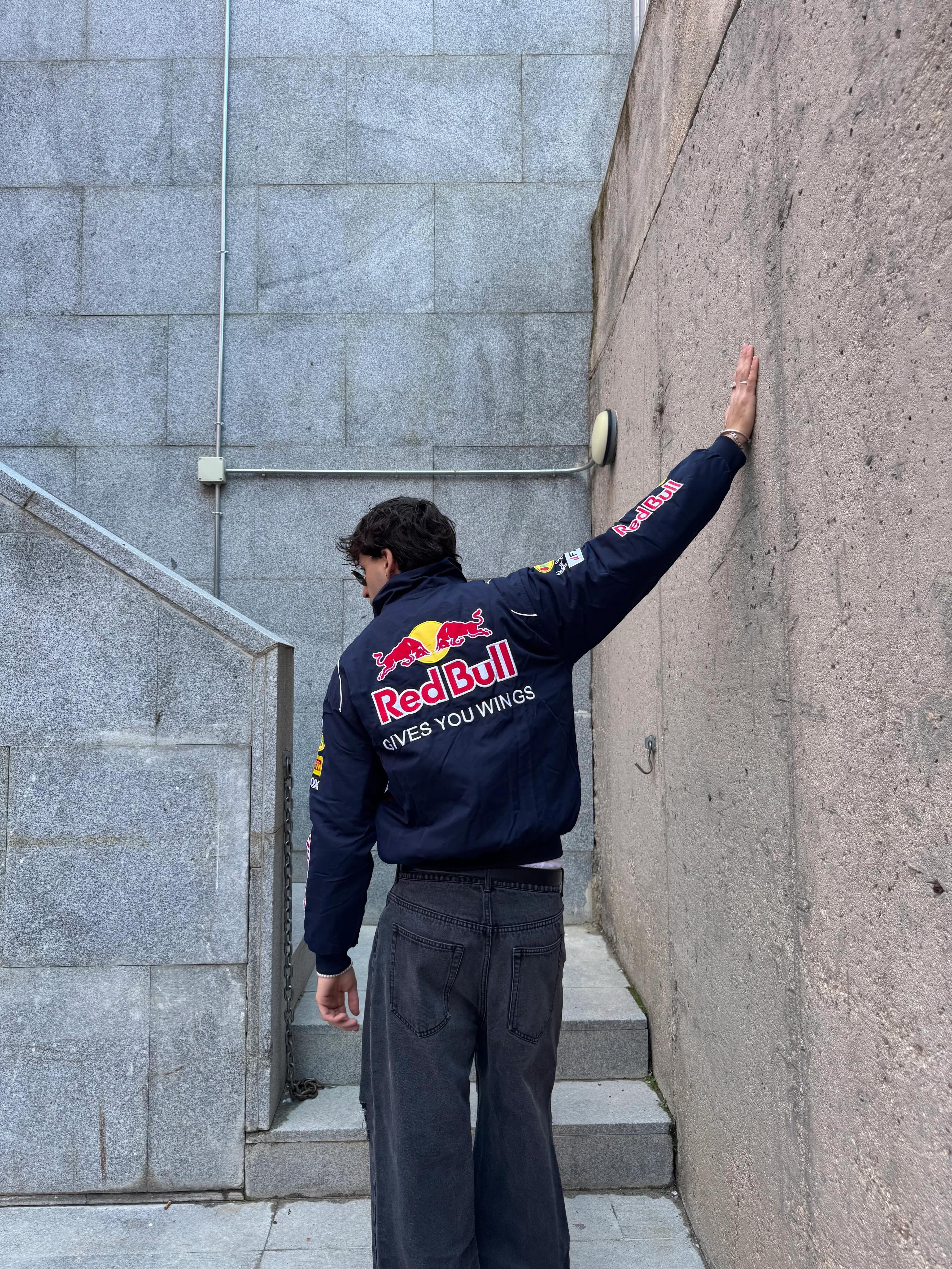 Red Bull Racing Jacket – NAVY BLUE | Ultra-Limited | SLIKDRIP® F1 Edition