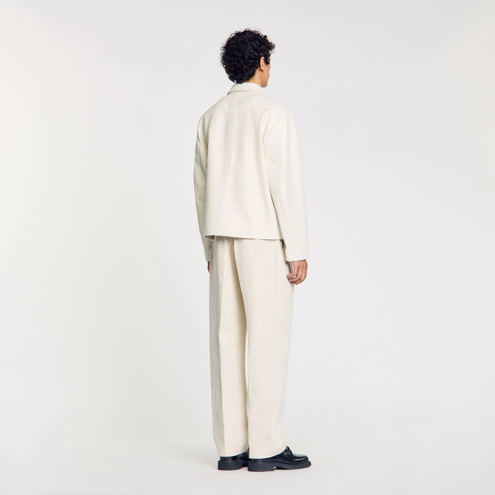 White Leather Jacket | Ultra-Limited | SLIKDRIP®