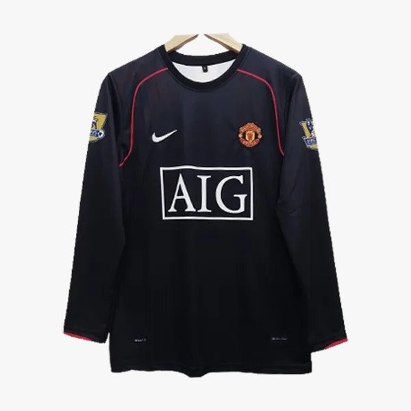 Manchester united C.Ronaldo 2007- 08 Full sleeve Black Jersey