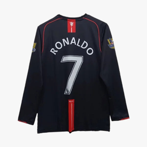 Manchester united C.Ronaldo 2007- 08 Full sleeve Black Jersey