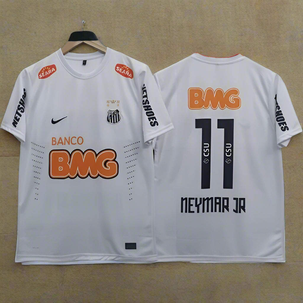 Neymar Santos 2012-13 Home Jersey | Retro collection | Half Sleeve