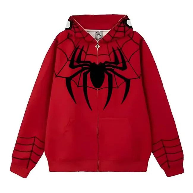 Red Spiderman Hoodie