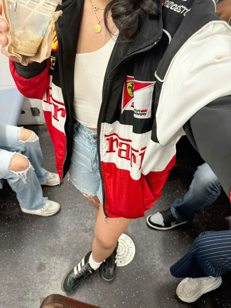 Ferrari Scuderia Tri-color Puffer Jacket | Race Edition