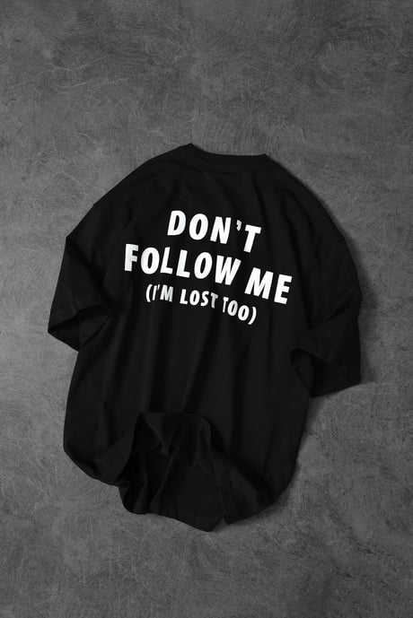 I am Lost | Unisex Oversized T-shirt