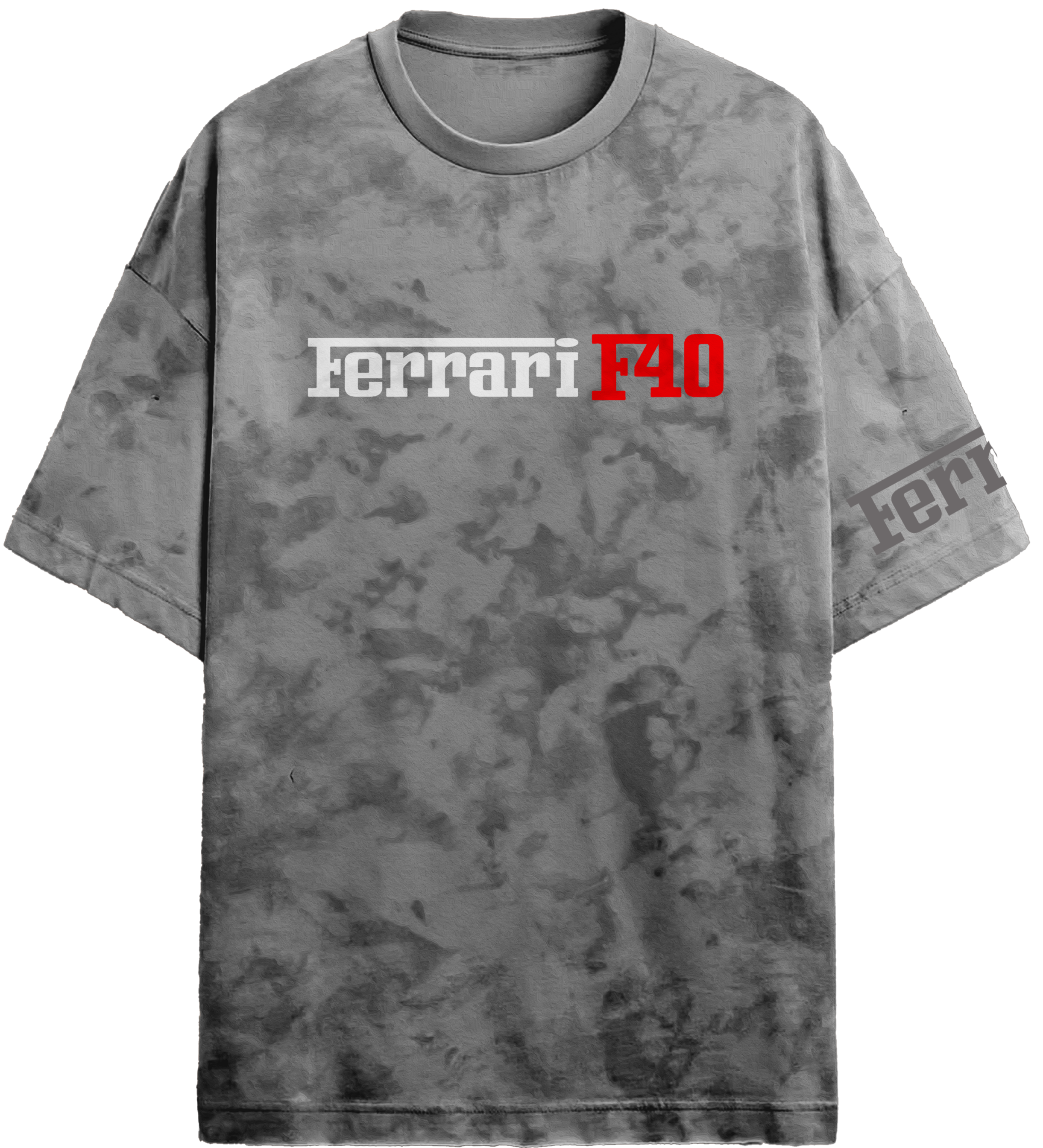 Oversized Ferrari F40 T-shirt SLIKDRIP® Edition