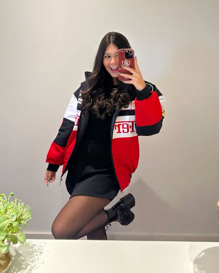 Ferrari Scuderia Tri-color Puffer Jacket | Race Edition