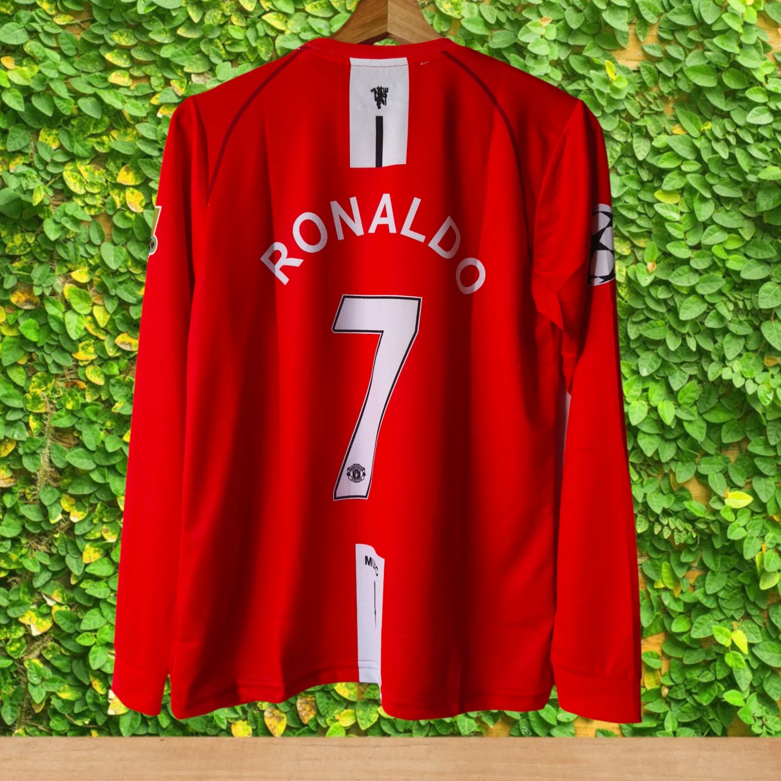 Manchester united Cristiano Ronaldo 2007- 08 Home Full sleeve RED Jersey | Retro Collection