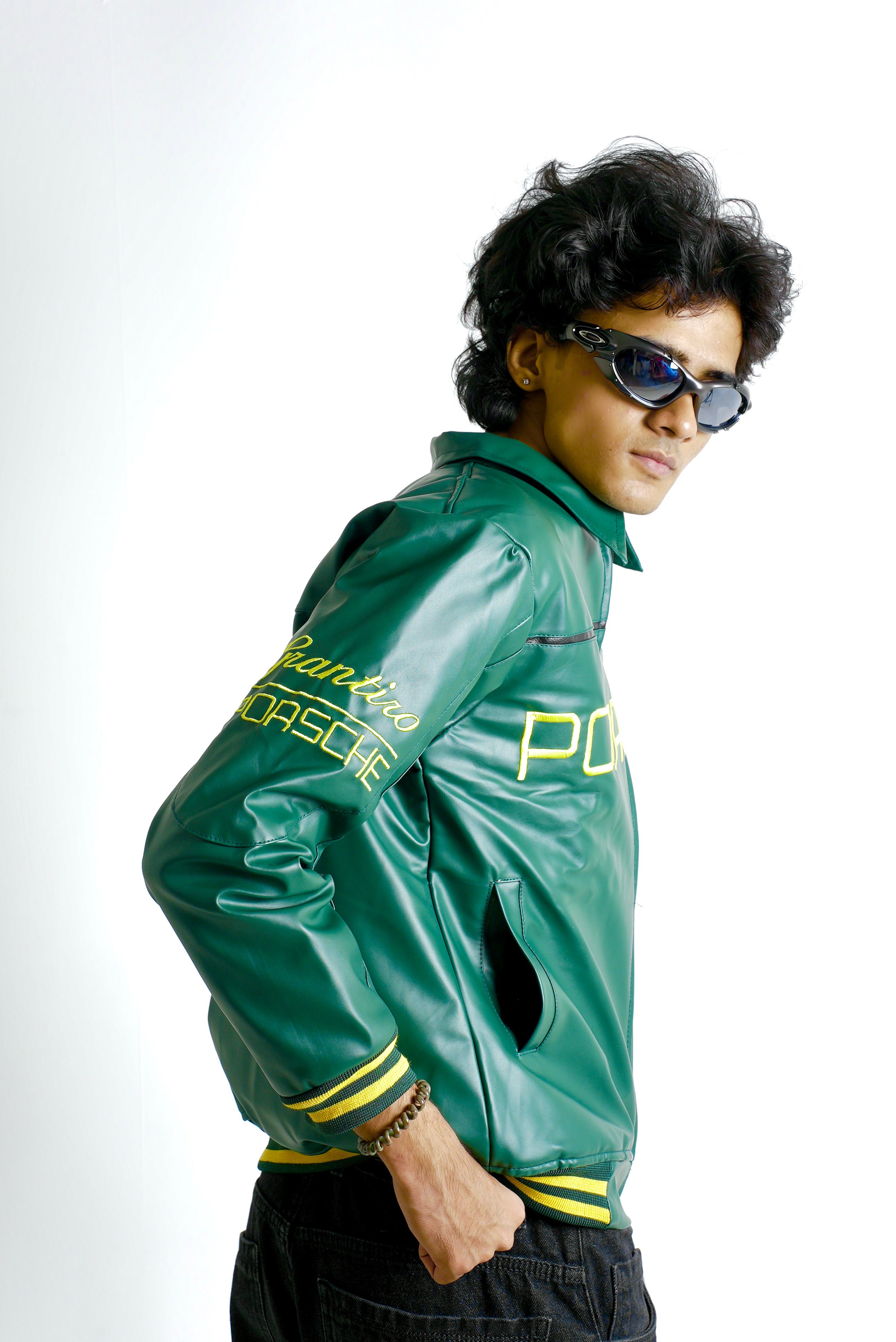 Porsche Legacy Leather Jacket | SLIKDRIP® Limited Drop