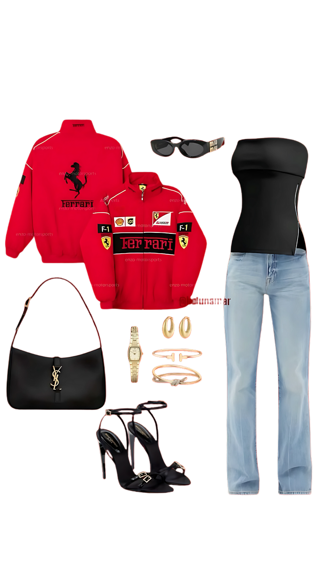 Red Ferrari Scuderia