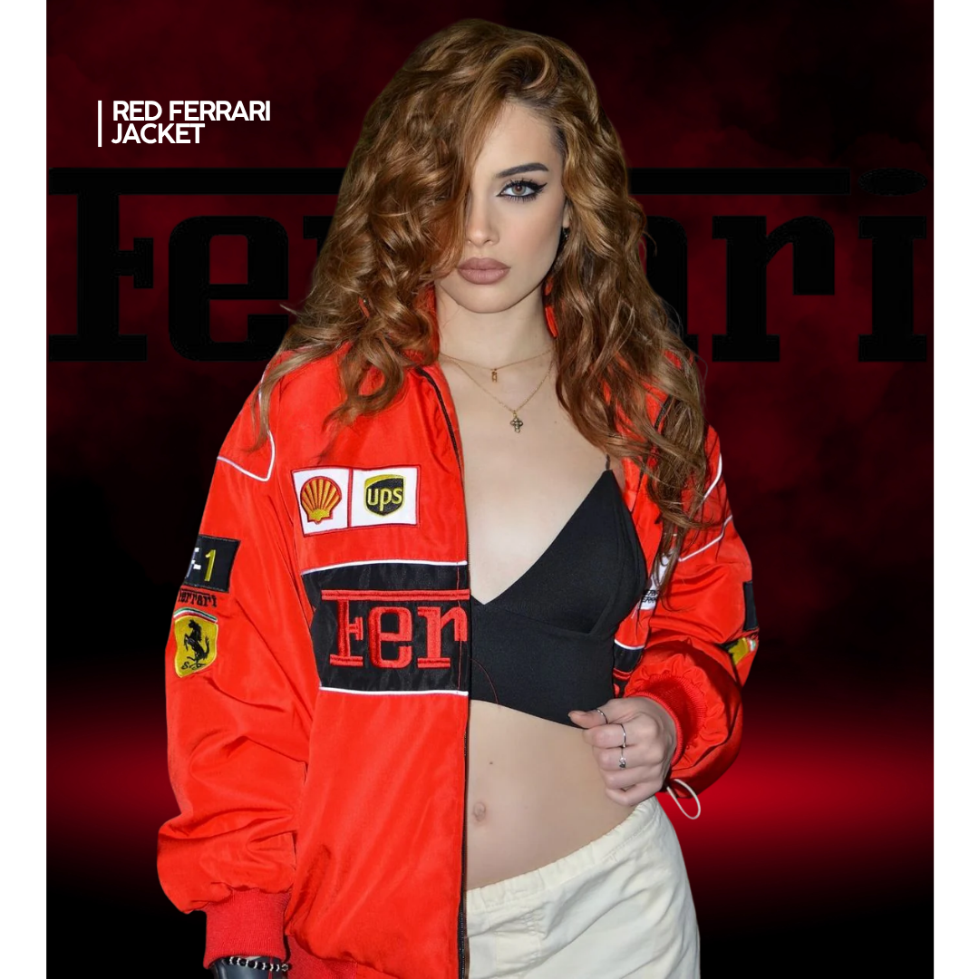 Red Ferrari Scuderia Jacket | Ultra-Limited | SLIKDRIP® F1 Edition
