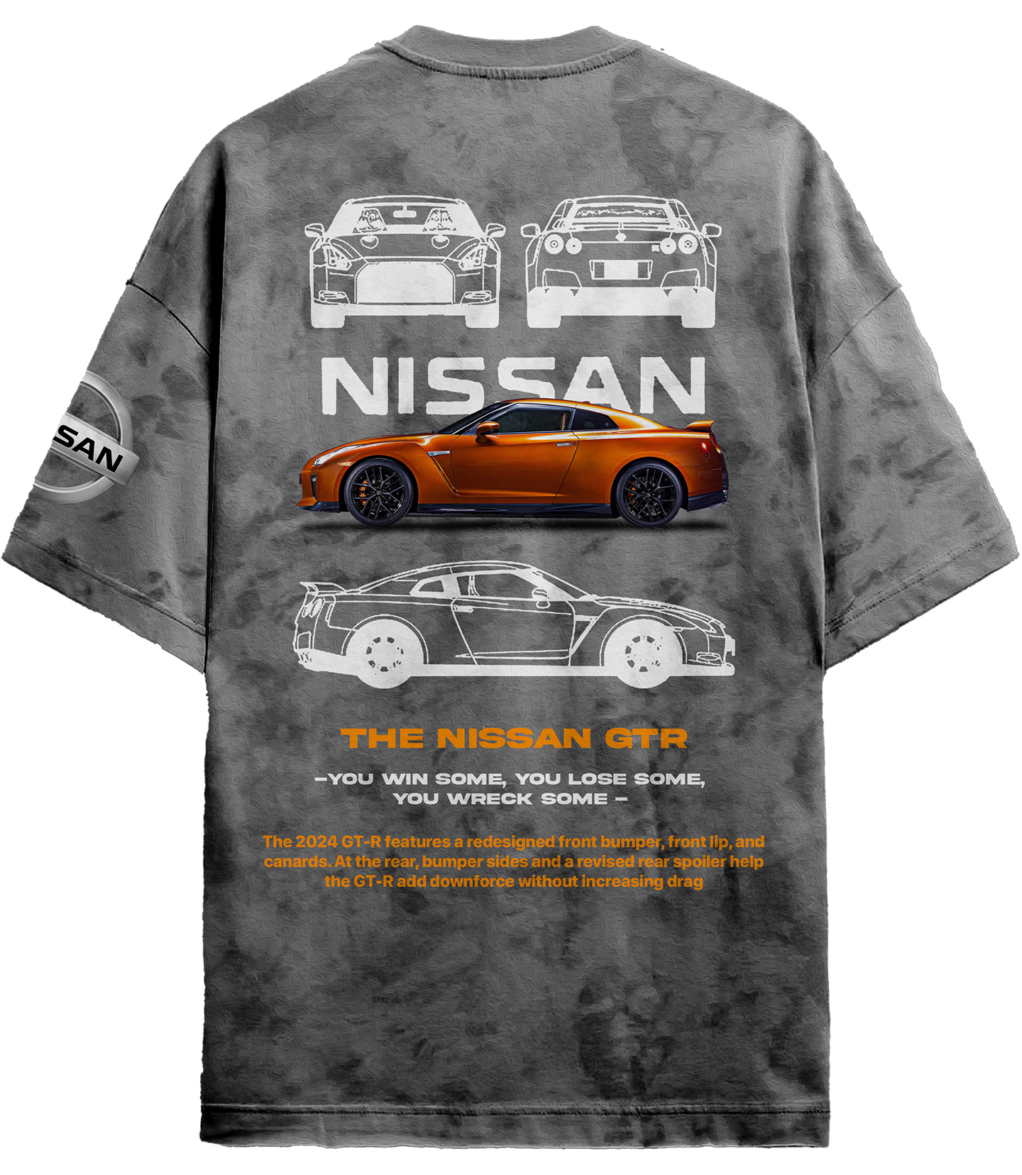 Oversized Nissan GTR T-shirt