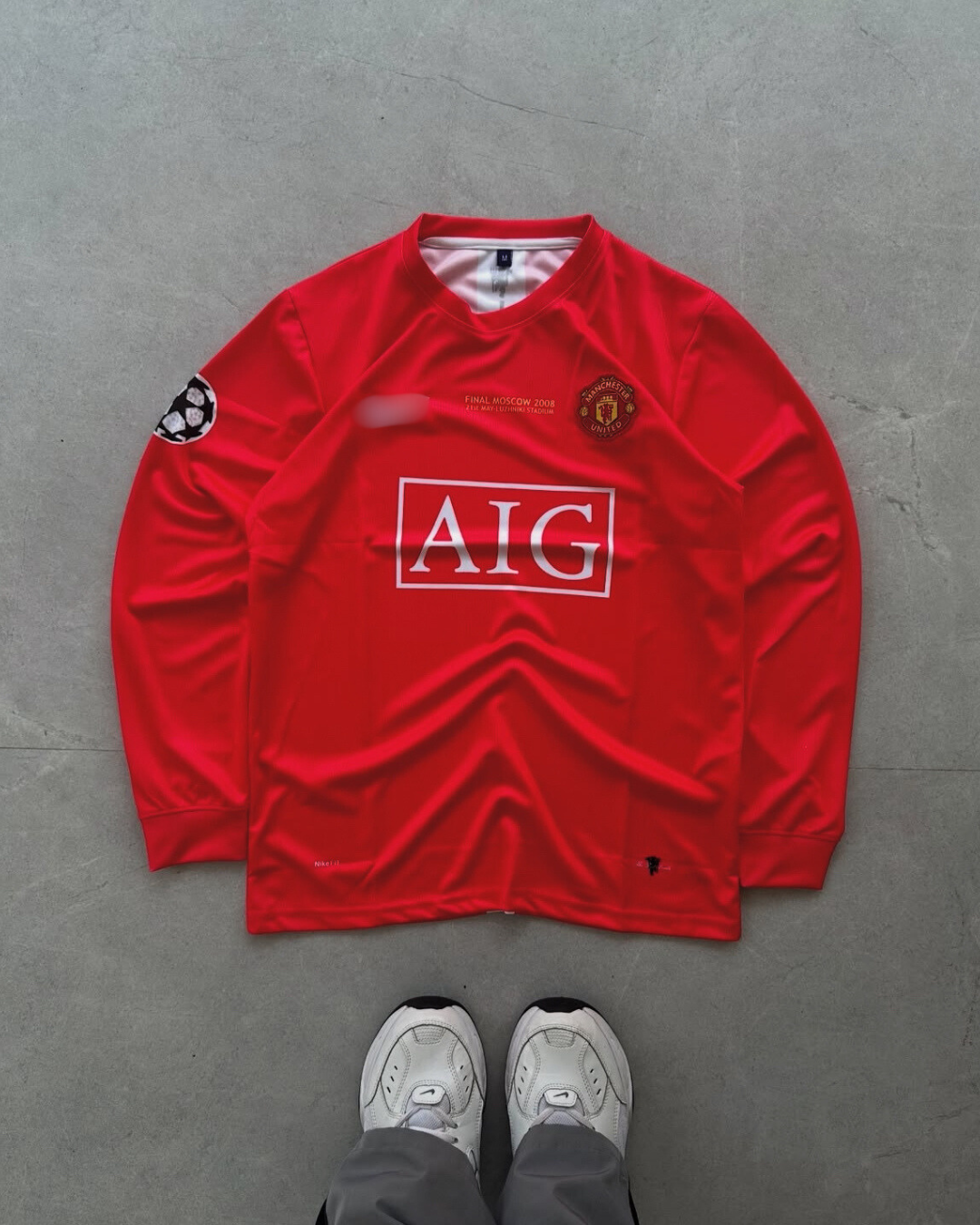 Manchester united Cristiano Ronaldo 2007- 08 Home Full sleeve RED Jersey | Retro Collection