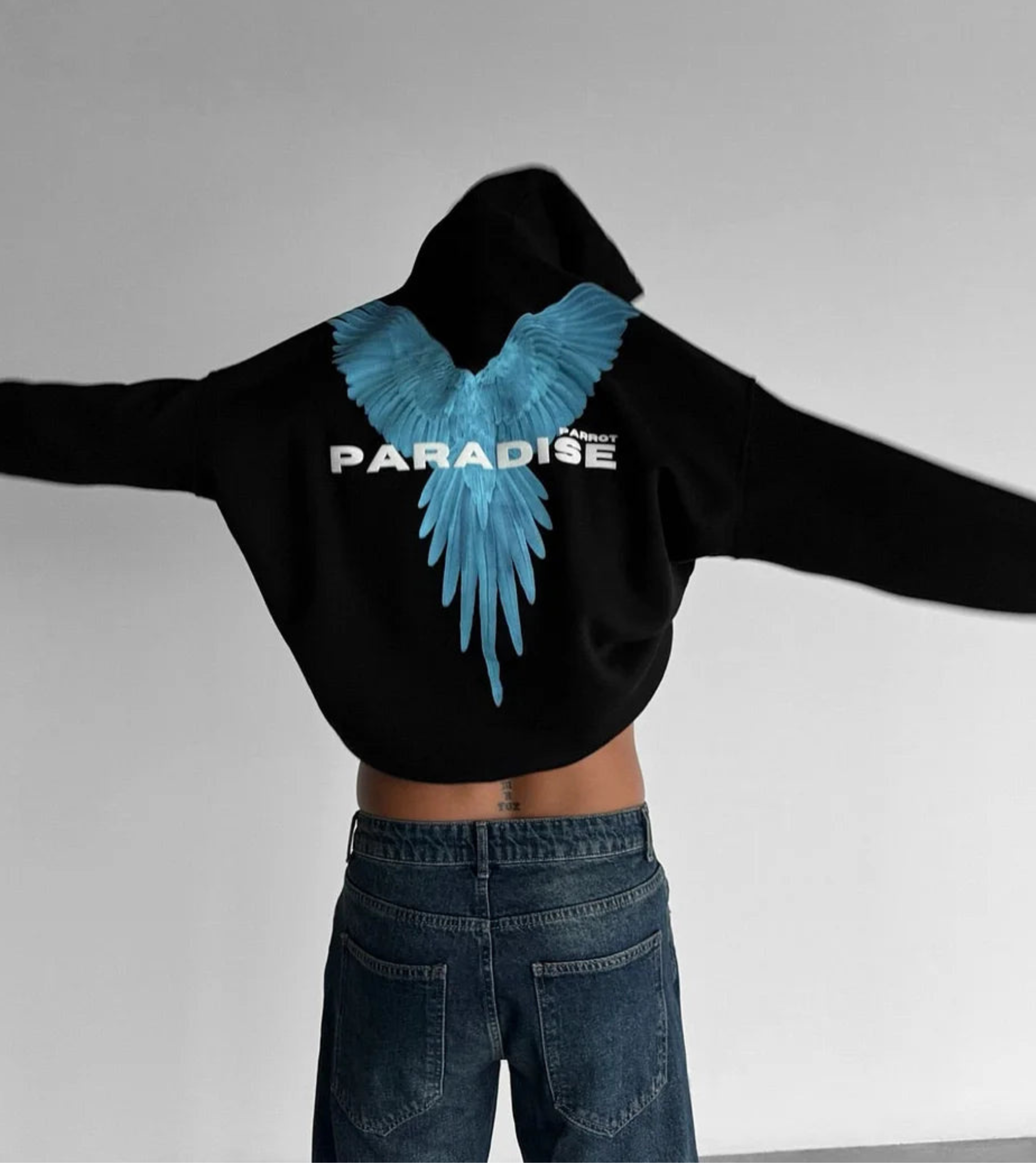 The Black Paradise Hoodie