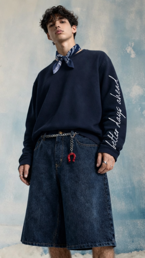 Better Days Full Sleeve Waffle Tee | SLIKDRIP®