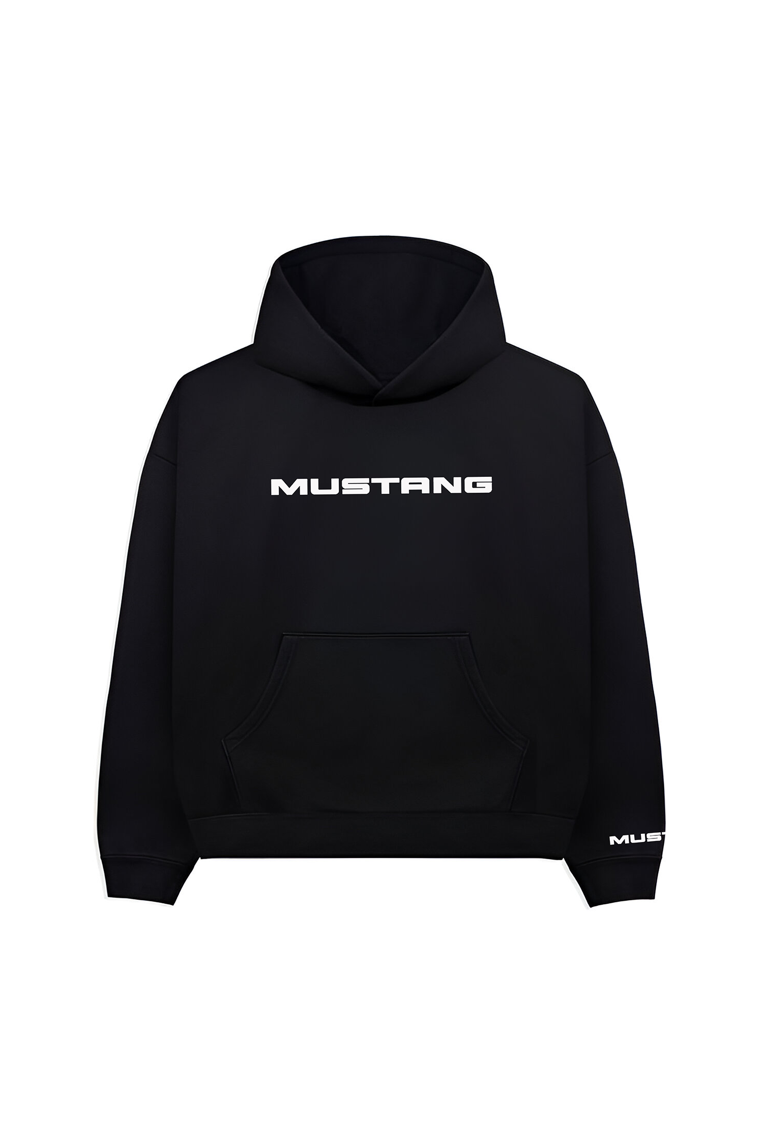 Oversized Mustang Hoodie