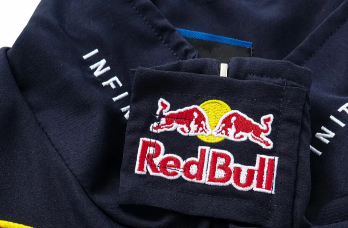 Red Bull Racing Jacket – NAVY BLUE | Ultra-Limited | SLIKDRIP® Velocity Edition