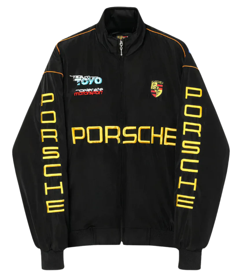 Porsche Vintage Jacket – Black | Legacy Edition