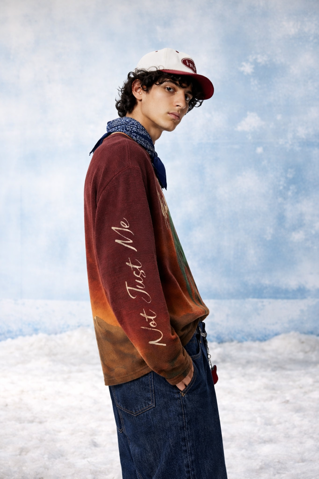 Emerald Dragon Full Sleeve Waffle Tee | SLIKDRIP®