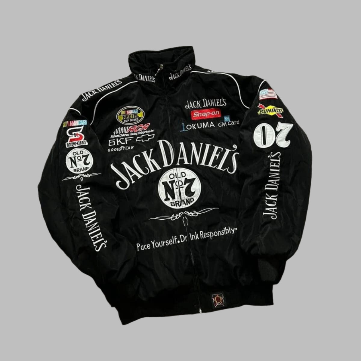 JACK DANIELS PUFFER Jacket | Black