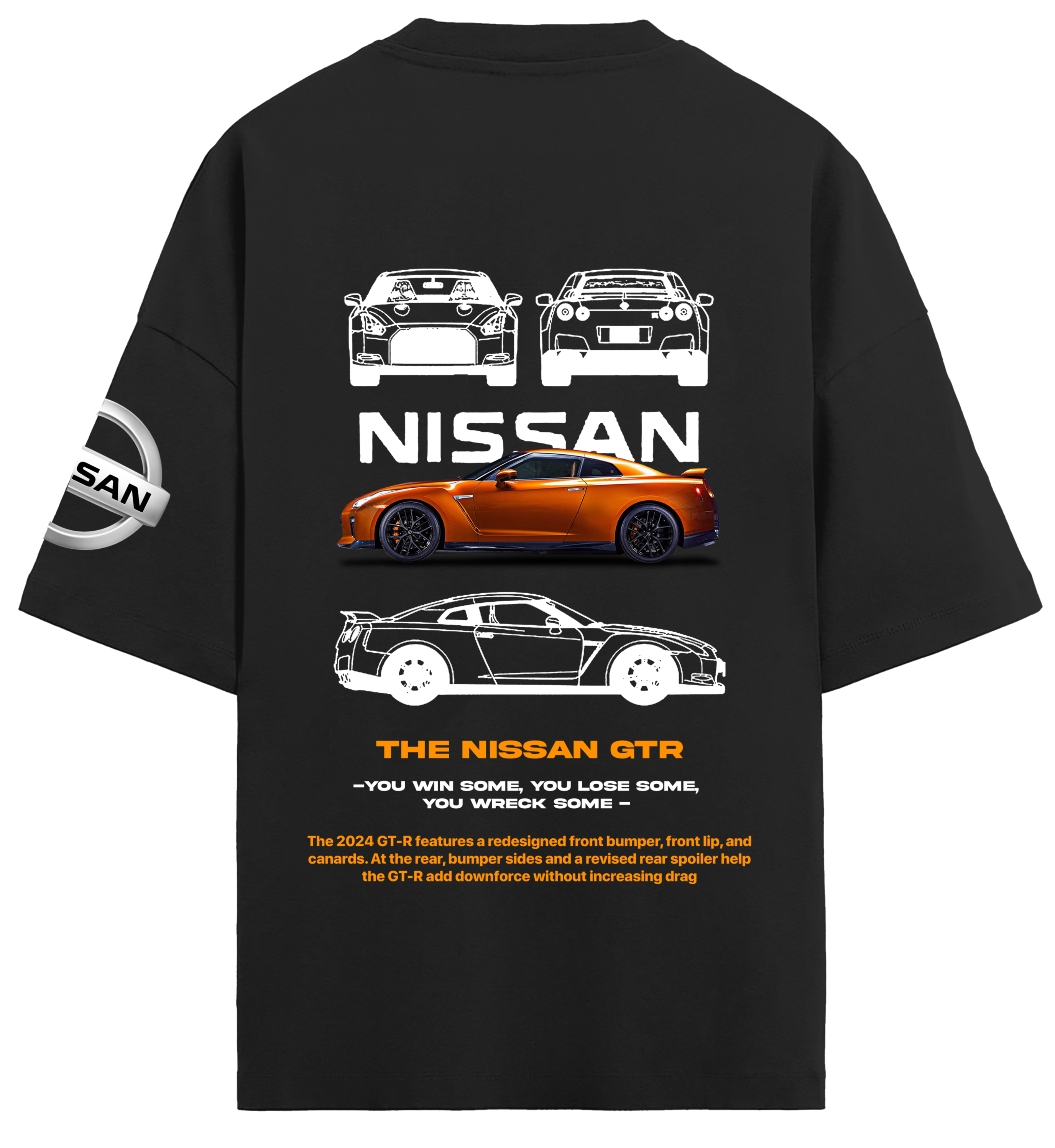 Oversized Nissan GTR T-shirt