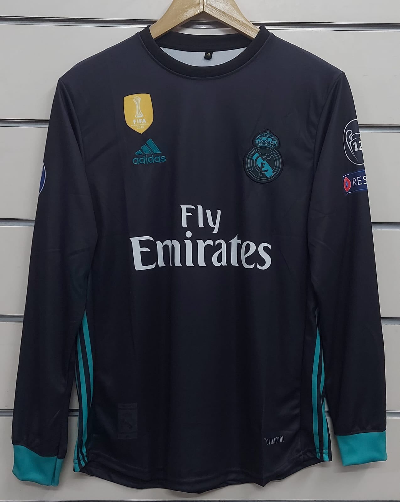 Cristiano Ronaldo 2017-18 Real madrid Away Full Sleeve Jersey