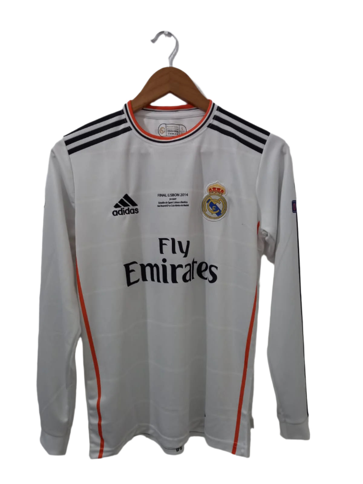 C.Ronaldo Real Madrid 2013-14 Full Sleeve Jersey | White