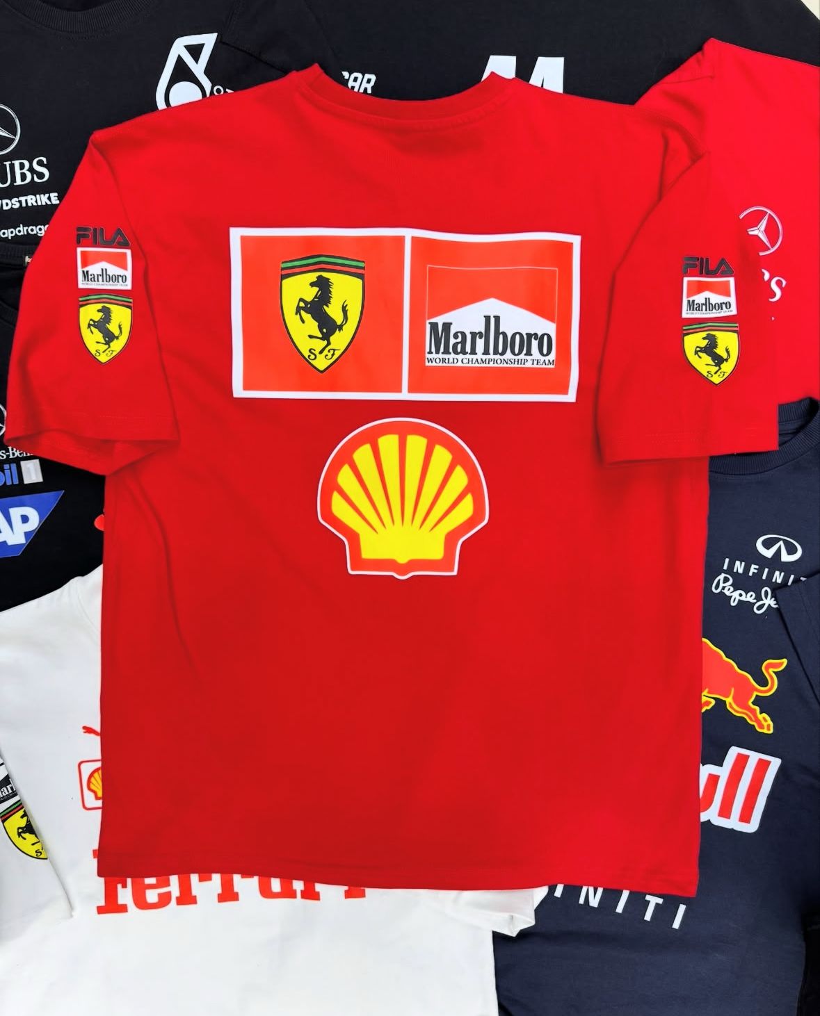 Ferrari Racing Oversized T-SHIRT | RED