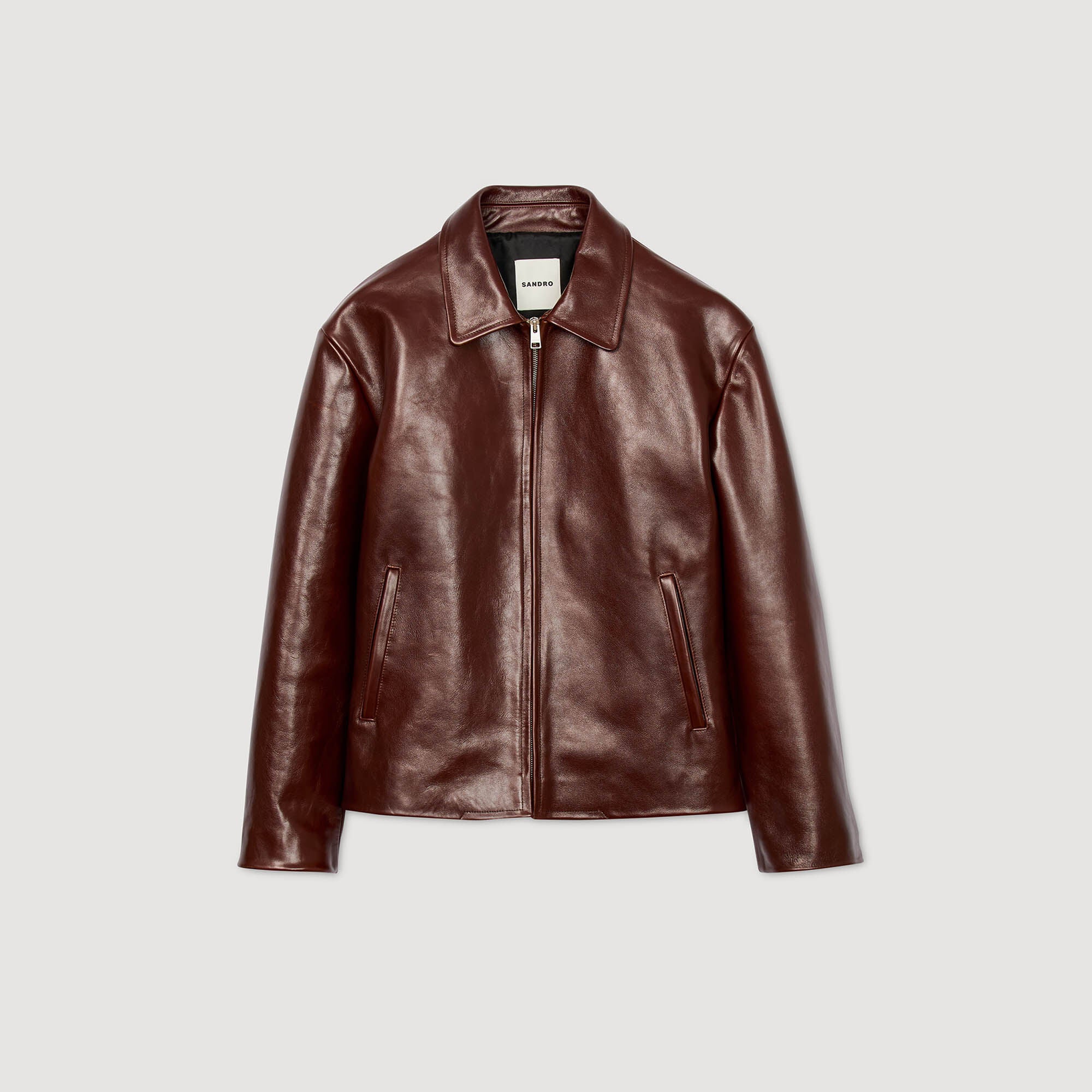 Cognac Leather Jacket | Ultra-Limited | SLIKDRIP®