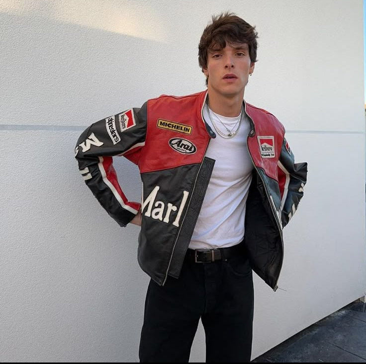 Marlboro Vintage Leather Jacket