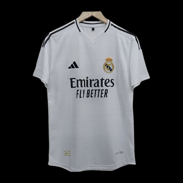 Real Madrid 2024-25 Mbappe Home Jersey | Half Sleeve