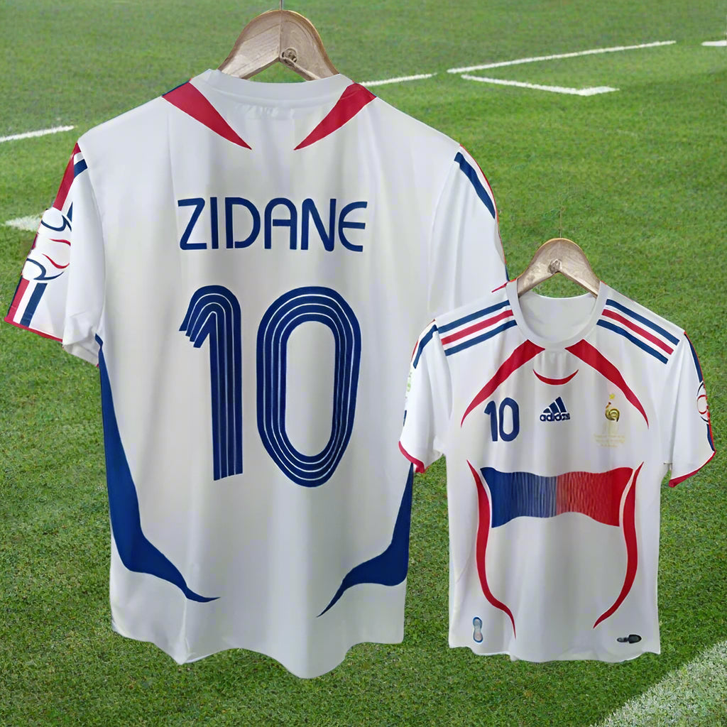 France 2006 World Cup Zidane Jersey | Retro Collection | Half Sleeve