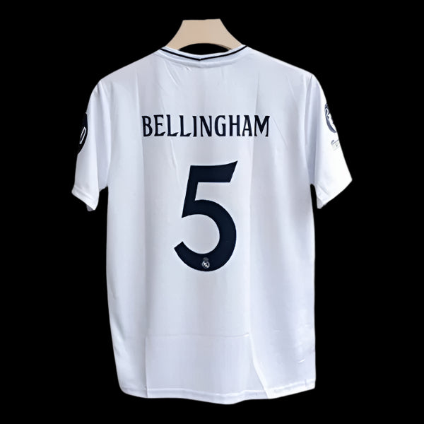 Real Madrid 2024-25 Bellingham Home Jersey | Half Sleeve