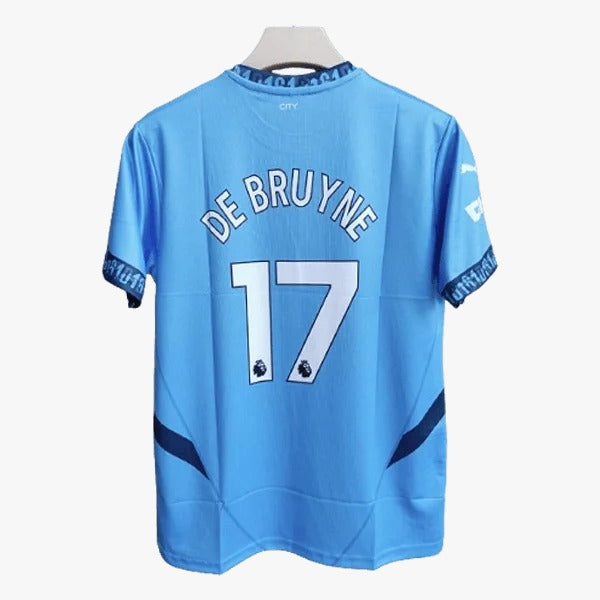 Manchester City 2024-25 De Bruyne Home Jersey | Half Sleeve